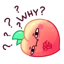 Life’s a Peach emoji 😳