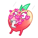 Стікер Life’s a Peach 🤩