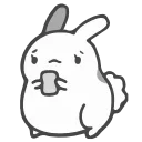 Lovely Rabbit emoji 🤪