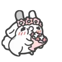 Lovely Rabbit emoji 🥳