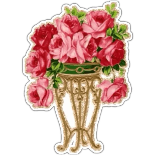 Telegram stiker «Flowers» 🌹