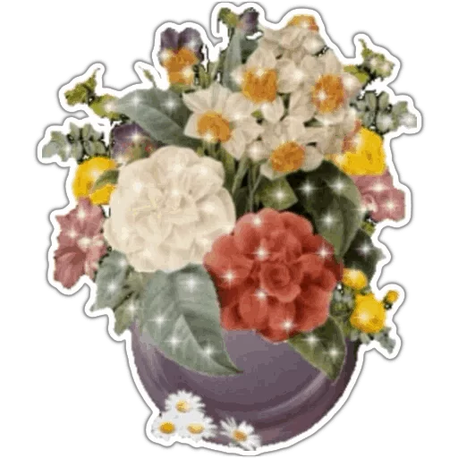 Flowers sticker 🌹