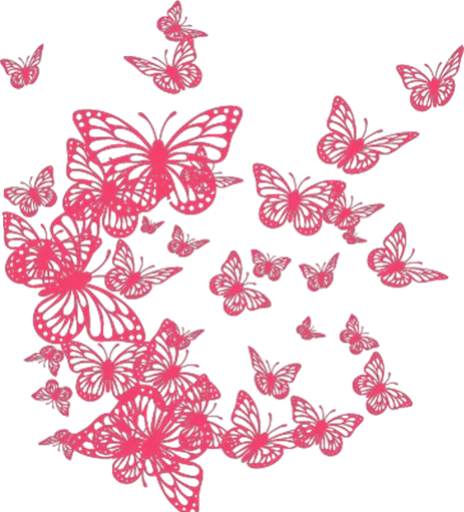 Telegram Sticker «butterflyes» 🎀