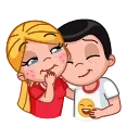Lover couple emoji 😂