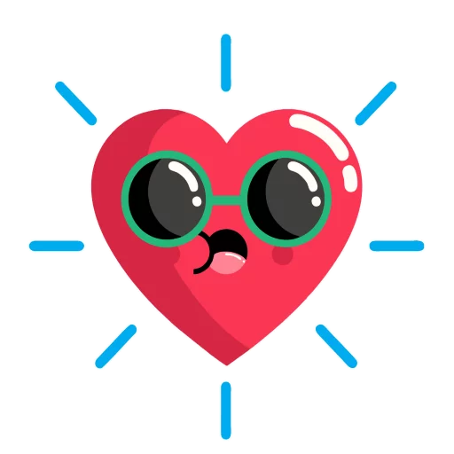 Telegram Sticker «Loving heart» ❤