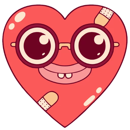 Telegram Sticker «Loving heart» ❤