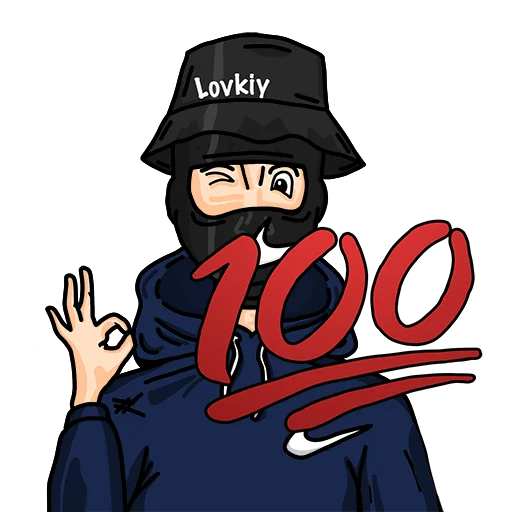Lovkiy_sticker_pack emoji 💯