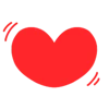 Емодзі Telegram «Настоящая любовь ૮꒰» ❤️