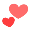 Эмодзи Telegram «Настоящая любовь ૮꒰» 💕