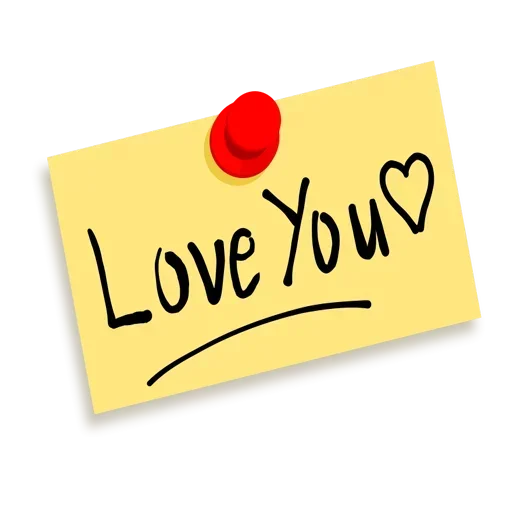 I love you emoji 💛