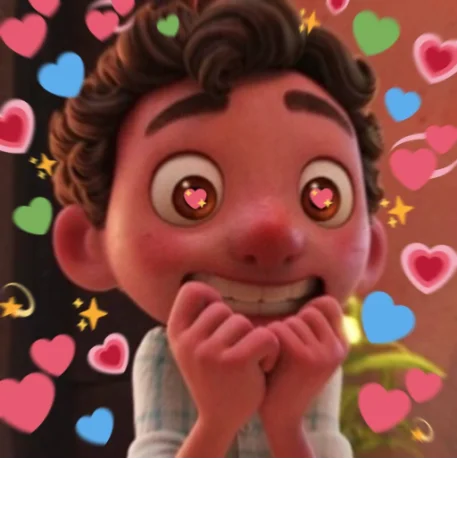 Luca (Pixar) emoji 😍