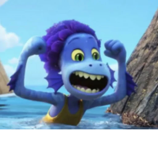 Luca (Pixar) emoji 💪