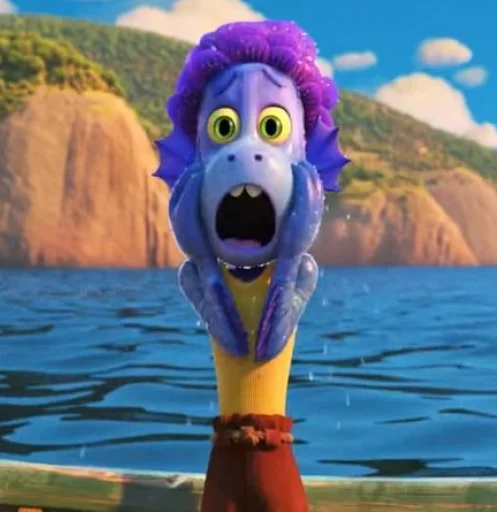 Luca (Pixar) emoji 😱