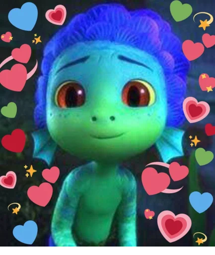 Luca (Pixar) emoji 🥺