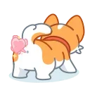 Telegram emoji Люси 