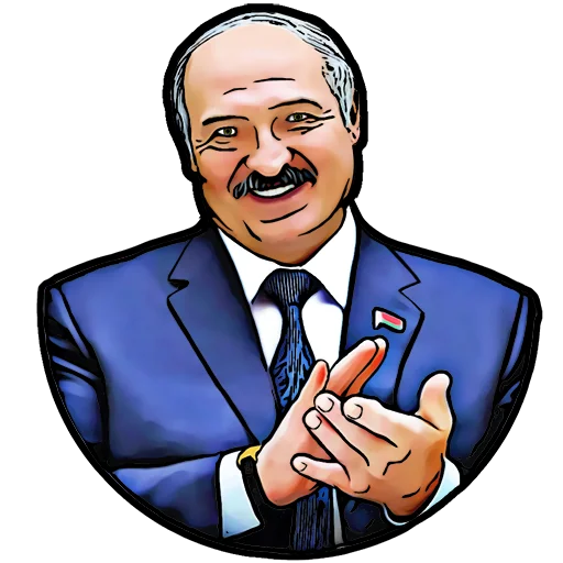 Telegram stikerlari Lukashenko
