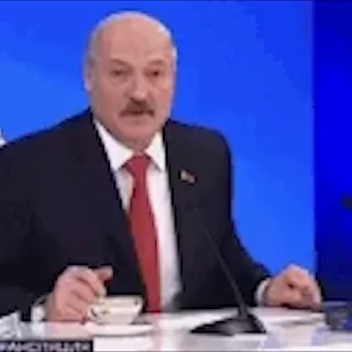 Стікер Лукашенко Беларусь 🙅‍♂️