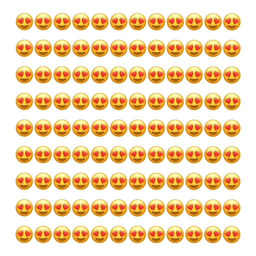 Telegram Sticker «Emoji» 😍