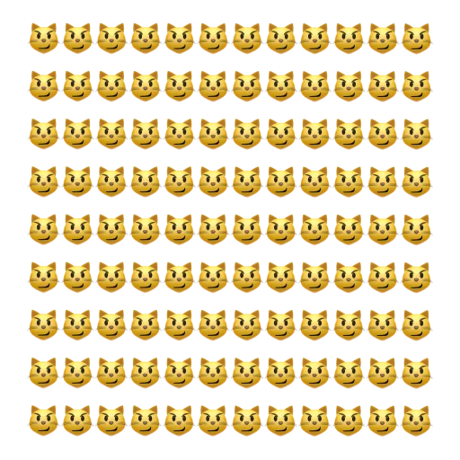 Стікер Emoji 😼