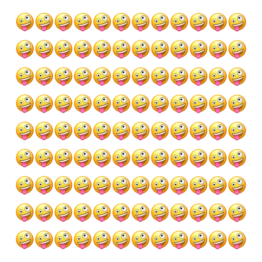 Telegram Sticker «Emoji» 🤪