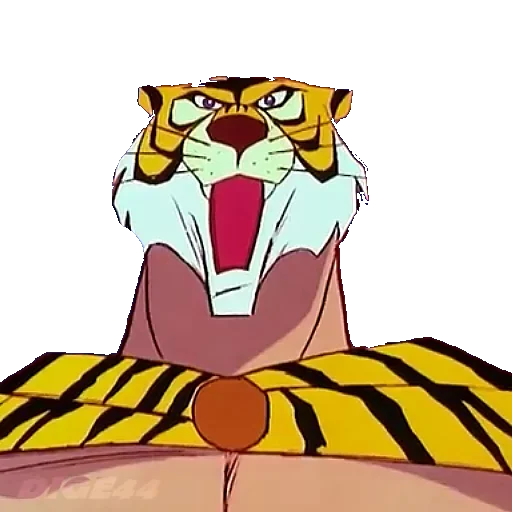Tiger Man emoji 😏