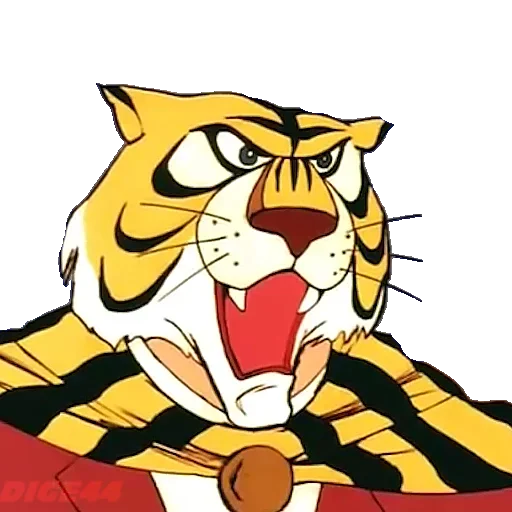 Telegram stiker «Tiger Man» 😠