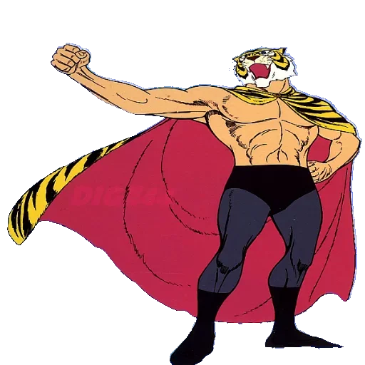 Емодзі Tiger Man 😁