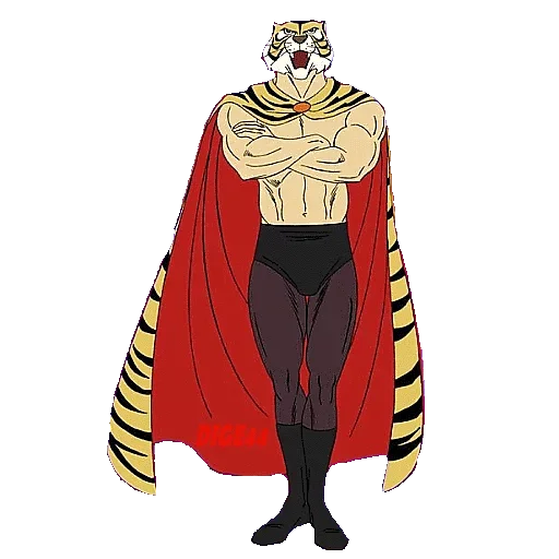 Емодзі Tiger Man 😎