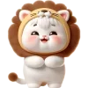 Telegram emoji Котята львята