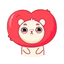 Львиное сердце emoji 👍