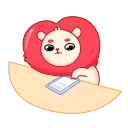 Львиное сердце emoji 😔