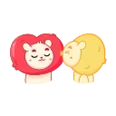 Львиное сердце emoji 😘