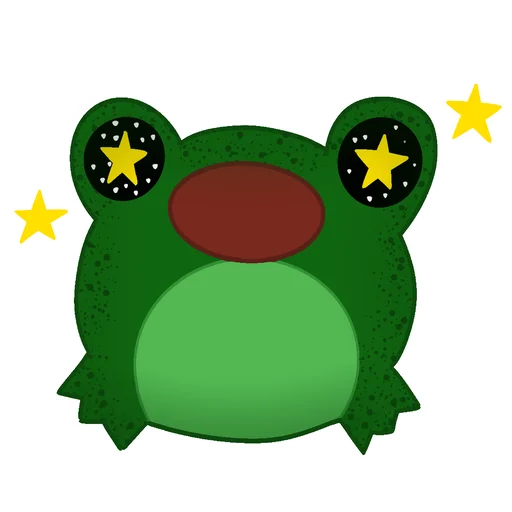 Лягушка 🐸 emoji 🤩