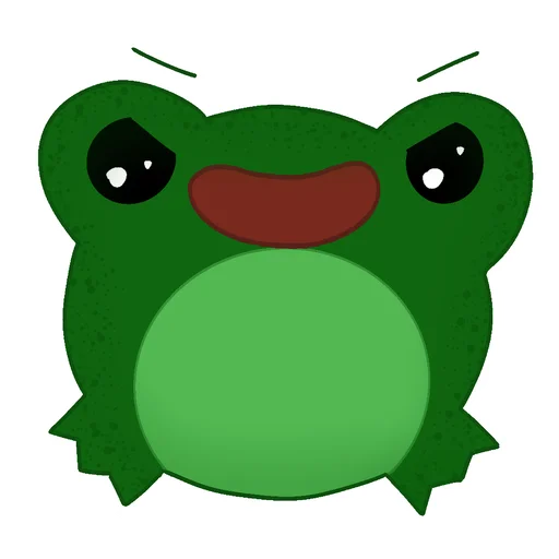 Лягушка 🐸 emoji 😈