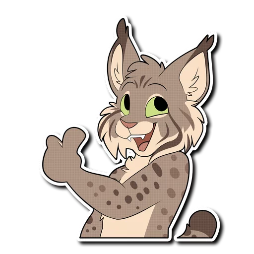 Telegram stickers Lynx