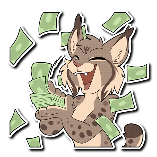 Lynx emoji 💵