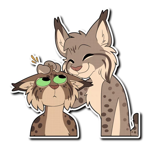 Lynx emoji 💢