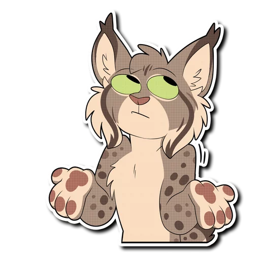Lynx sticker 🙄
