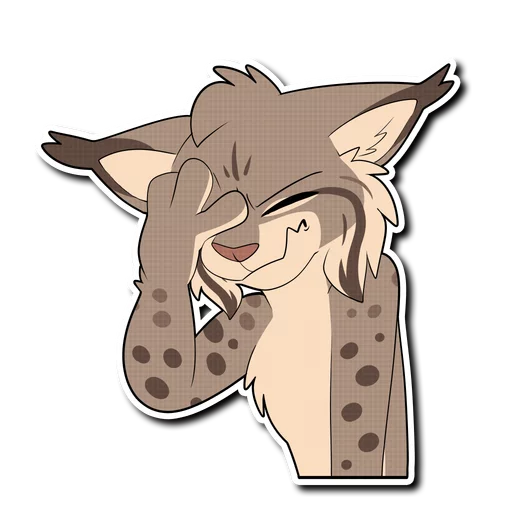Lynx emoji 😖