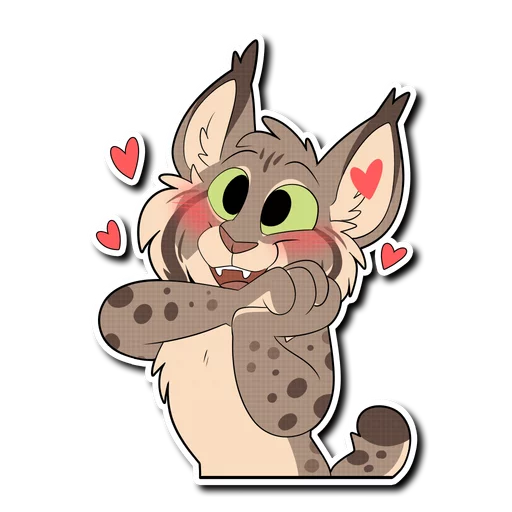 Lynx emoji ❤️