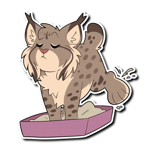 Lynx stiker 😺