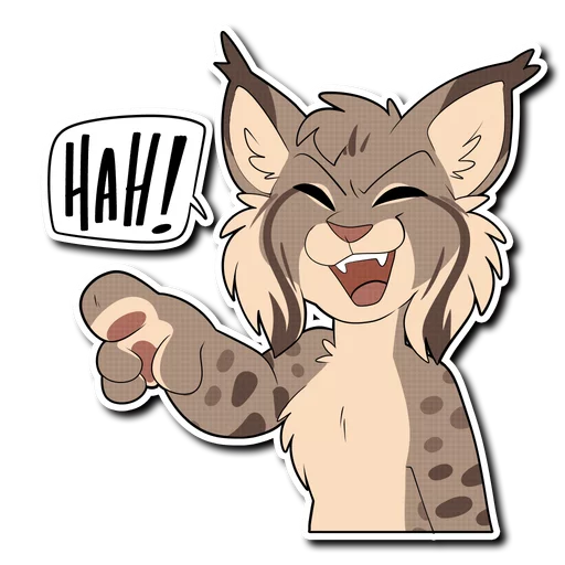 Lynx emoji 🤣