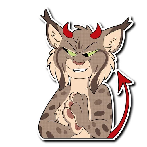 Lynx emoji 😈