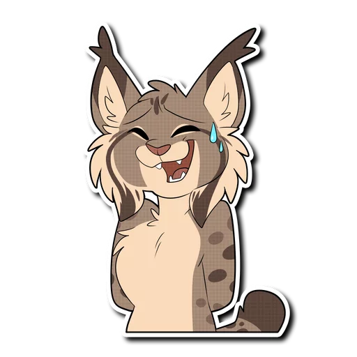 Lynx emoji 😅