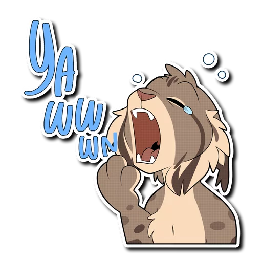 Lynx emoji 😴