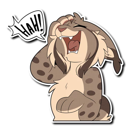 Lynx stiker 😂