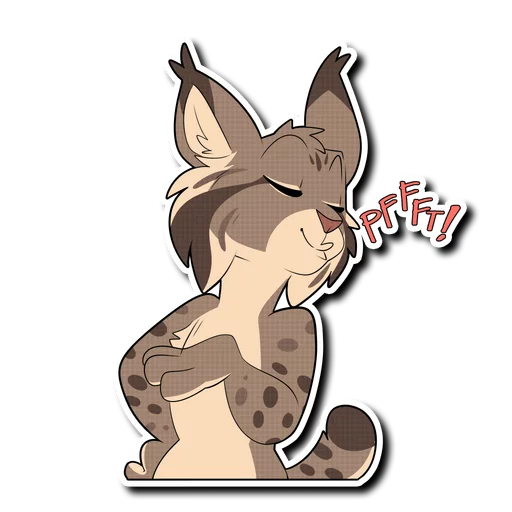 Lynx sticker 😌