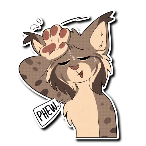 Lynx Telegram stickers
