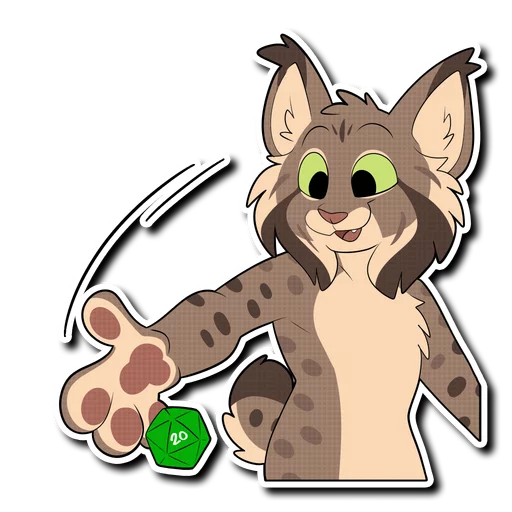 Lynx sticker 🎲