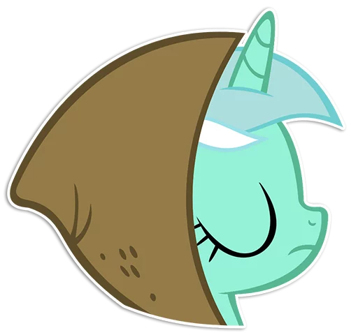 Telegram stiker «Lyra» 😶